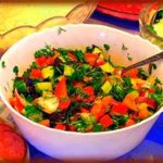 Диетический салат из свежего кабачка — салаты