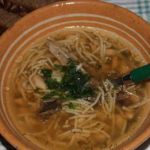 Фасолевый суп с вермишелью и грибами — супы на первое