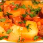 Тушеный картофель с бараньей печенью рецепты на второе