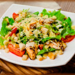 Салат цезарь с курицей — салаты