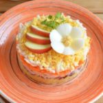 Слоеный салат с редькой — салаты