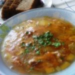 Суп с жареной вермишелью — супы на первое