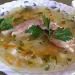 Рисовый суп с кроликом — супы на первое