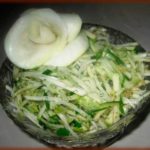 Cалат из редьки с маринованным огурцом — салаты