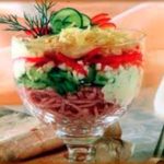 Салат с ветчиной — салаты