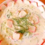 Суп с крабовыми палочками на кефире — супы на первое