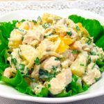 САЛАТ С АНАНАСОМ РЕЦЕПТ
— салаты