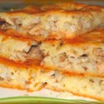 Рыбный пирог с рисом — выпечка