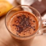 Горячий банановый коктейль с шоколадом — напитки