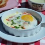 Яичница в микроволновке — закуски