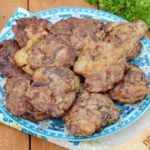 Куриная печень в сметанно-чесночном кляре — Вторые блюда
