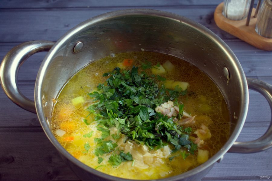 Согревающий осенний суп
