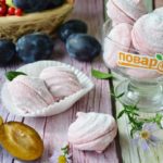 Домашний зефир из слив — десерты