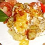 Курица по-французски с картошкой — Вторые блюда