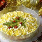 Салат «Мимоза» новогодний — салаты