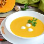 Тыквенный суп с моцареллой — супы на первое
