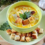 Суп с курицей, рисом и плавленым сыром — супы на первое