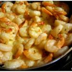 Креветки в сливочно-чесночном соусе — закуски