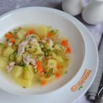 Рыбный суп с солеными огурцами — супы на первое