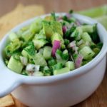 Салат с огурцом и авокадо — салаты