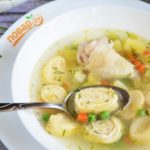 Суп с сырными рулетиками — супы на первое