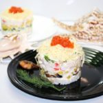 Салат с крабовыми палочками — салаты