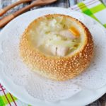 Суп «Щи» в хлебе — супы на первое