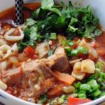 Лагман по-узбекски — супы на первое