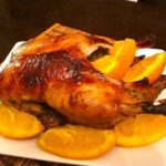 Утка, запеченная с апельсинами — Вторые блюда