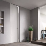 Невидимые двери в современном интерьере